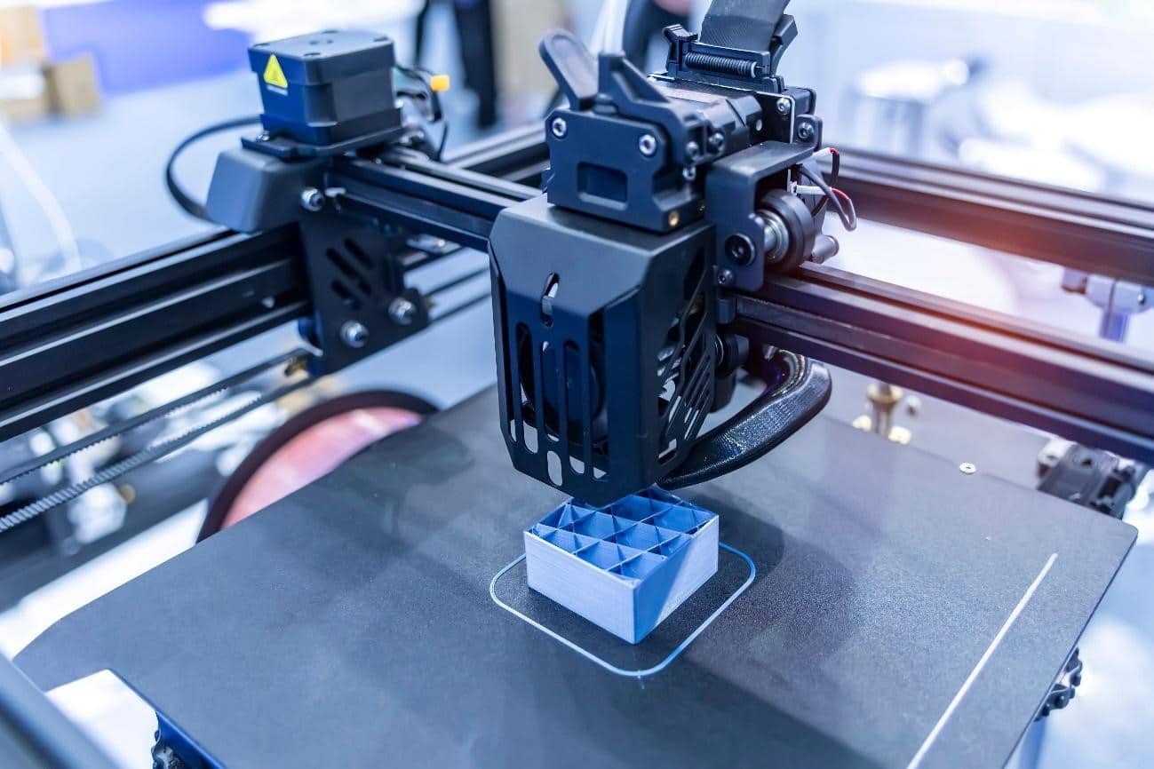 Exemplo de impressora 3D