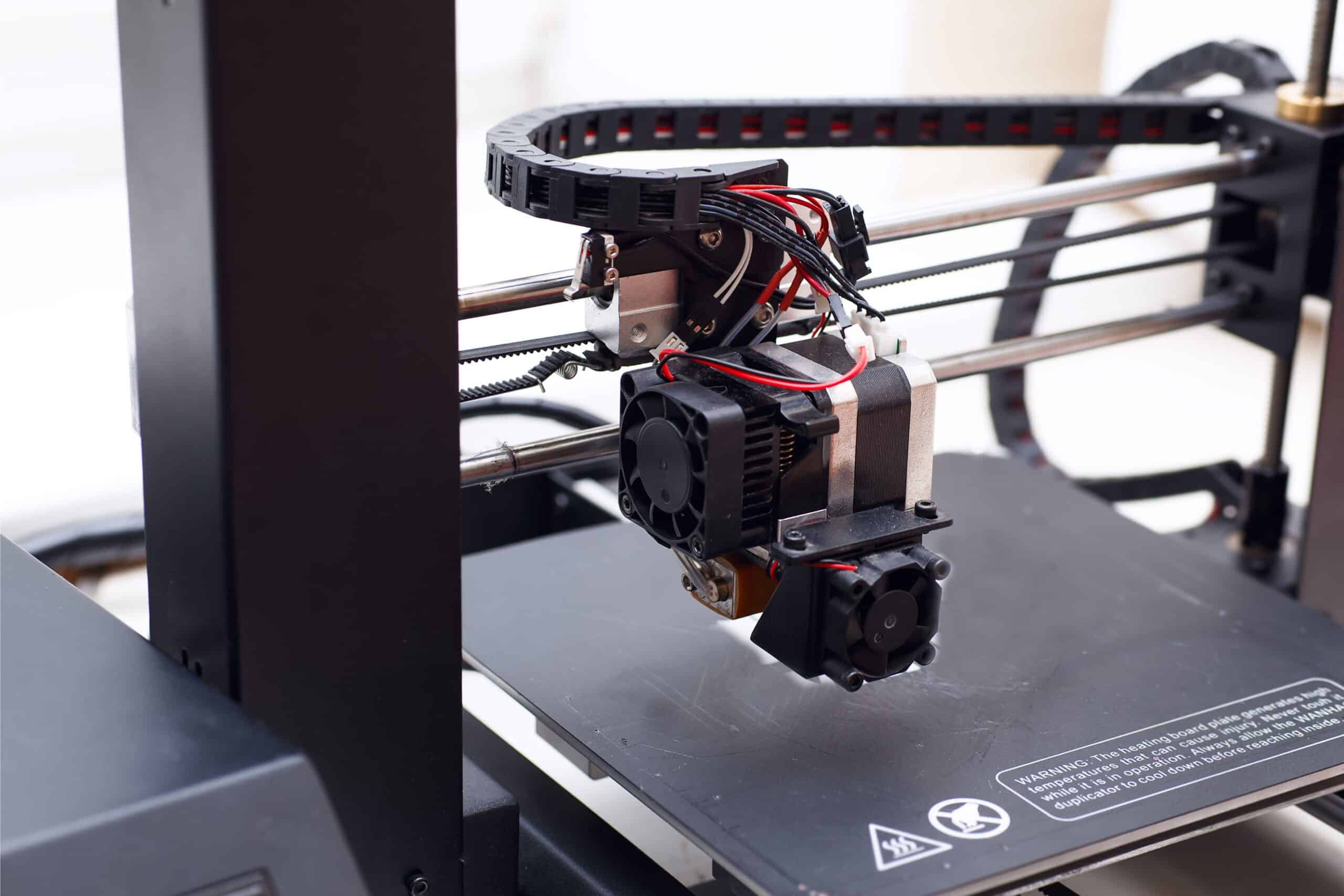 Impressora 3D em processos industriais