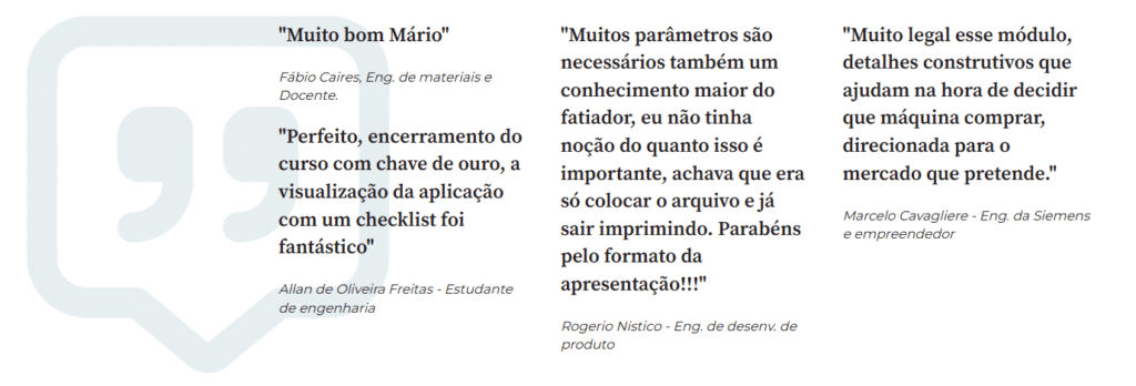 Comentarios sobre