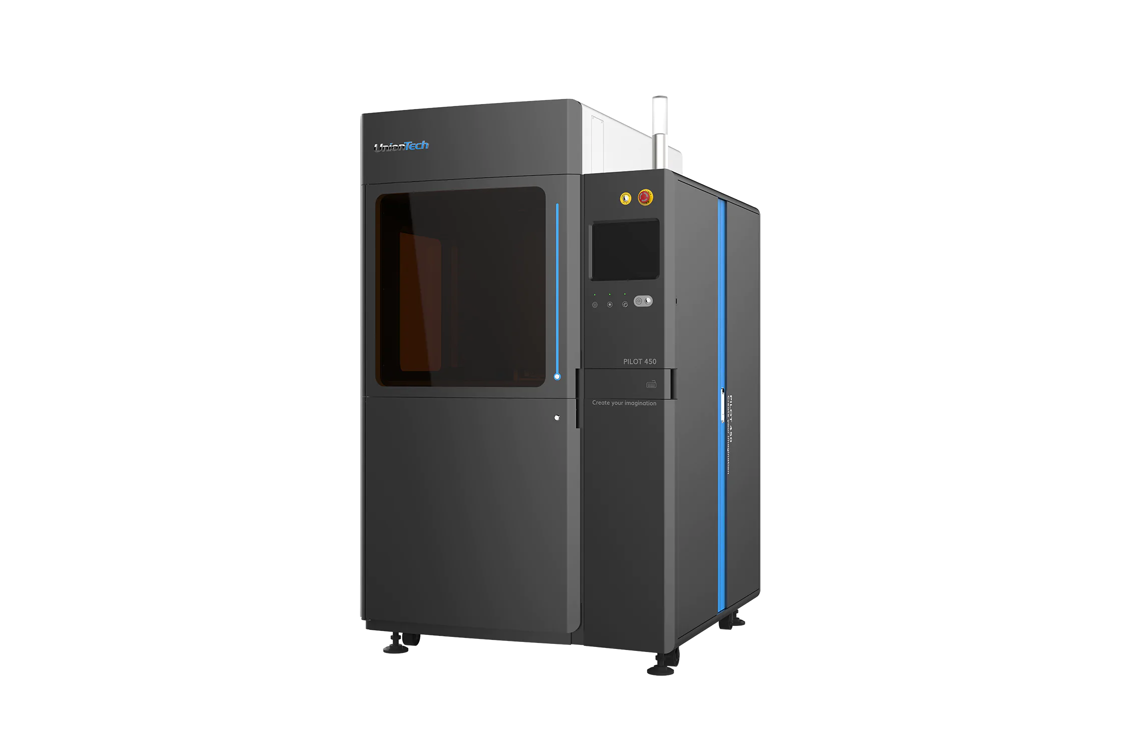 Impressora 3D Industrial Uniontech Pilot 450 3 450优化.286小
